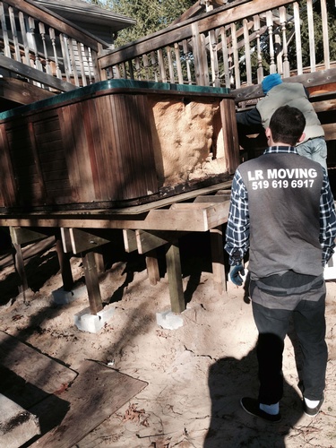 Hot Tub Movers by LR Moving and Deliveries - Residential Moving London